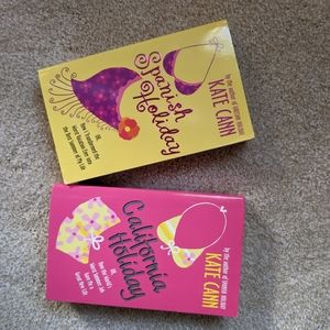Kate Cann Paperback Young Adult Book Bundle: Spanish Holiday, California Holiday